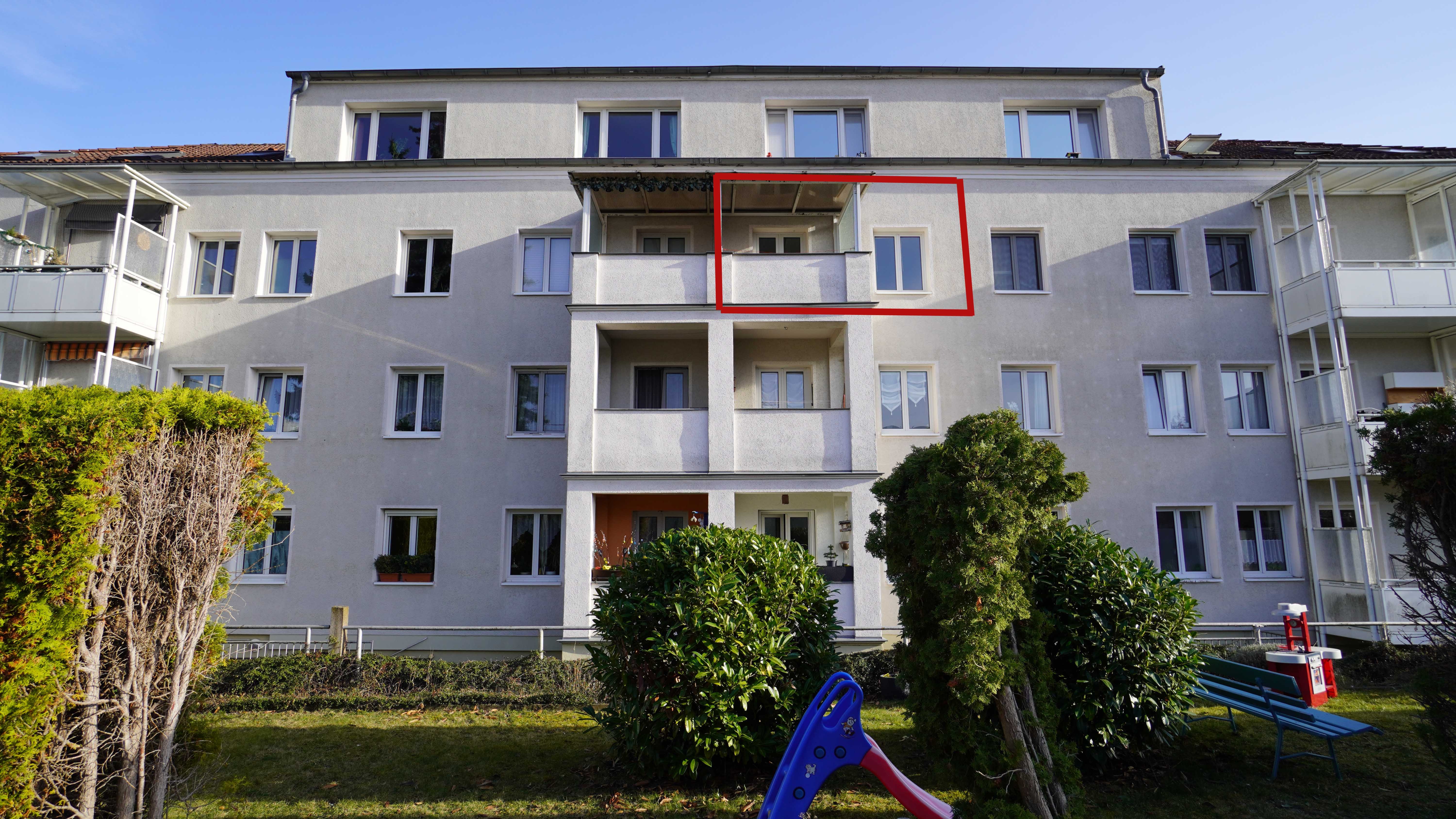 Foto - Rückseitig sind die Loggias angebaut